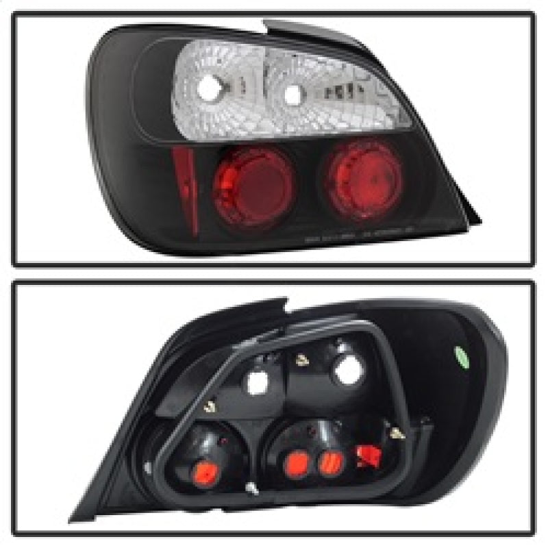 Spyder Subaru Impreza WRX/Sti 02-03 4Dr (Not Fit Wagon)Euro Style Tail Lights Black ALT-YD-SI01-BK 5007193 5007193 Photo - Unmounted