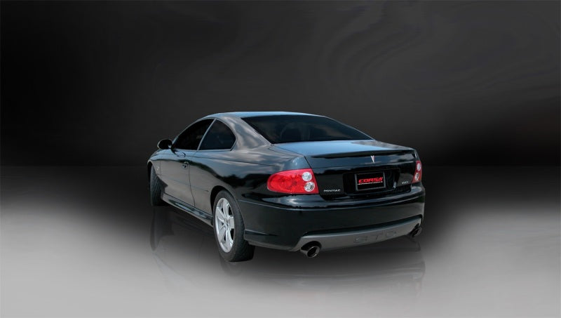 Corsa Performance 2.5" Dual Rear Exit Cat-Back Exhaust System with 4.0" Tips Sport Sound 14189BLK Photo - Mounted