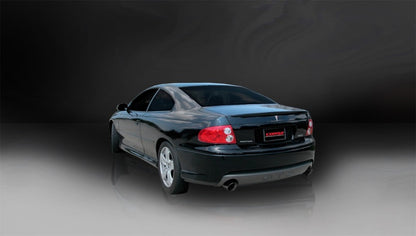 Corsa Performance 2.5" Dual Rear Exit Cat-Back Exhaust System with 4.0" Tips Sport Sound 14189BLK Photo - Mounted