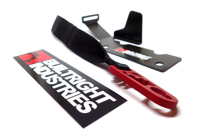 BuiltRight Industries 09-20 Ford F-150/Raptor (09-14 SuperCrew Only) Rear Seat Release - Black Strap 100100 100100 Photo - Primary