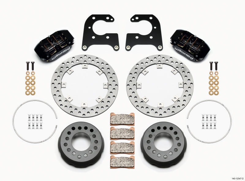 Wilwood Dynapro Lug Mount Single Rear Dynamic Kit SA Drilled Big Ford 2.36in Offset 140-12547-D 140-12547-D Photo - Primary