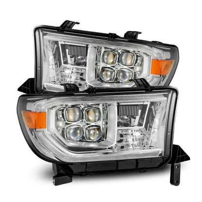 AlphaRex 07-13 Toyota Tundra / 08-17 Sequoia NOVA LED Proj HL Chrome w/Actv Light Seq. Sig + DRL 880819 880819 Photo - Primary