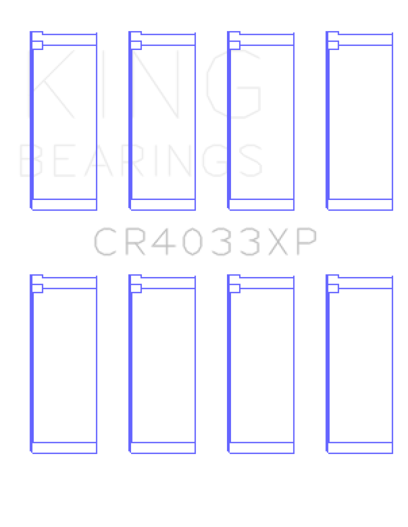 King Engine Bearings KING Performance Rod Bearings Engine Components Bearings main image