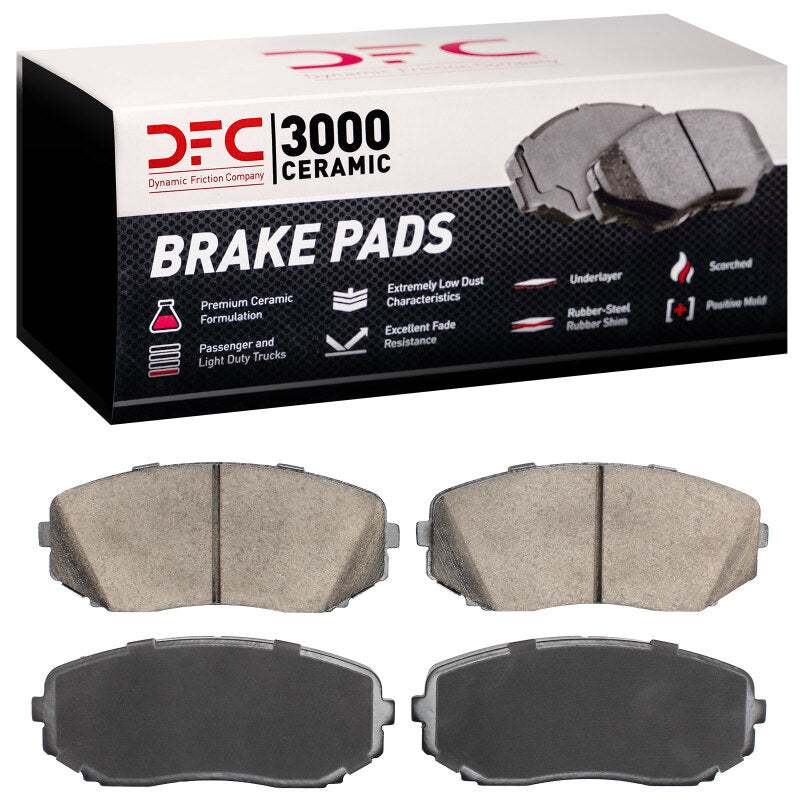 DFC DFC 3000 Ceramic Brake Pads Brakes, Rotors & Pads Brake Pads - OE main image