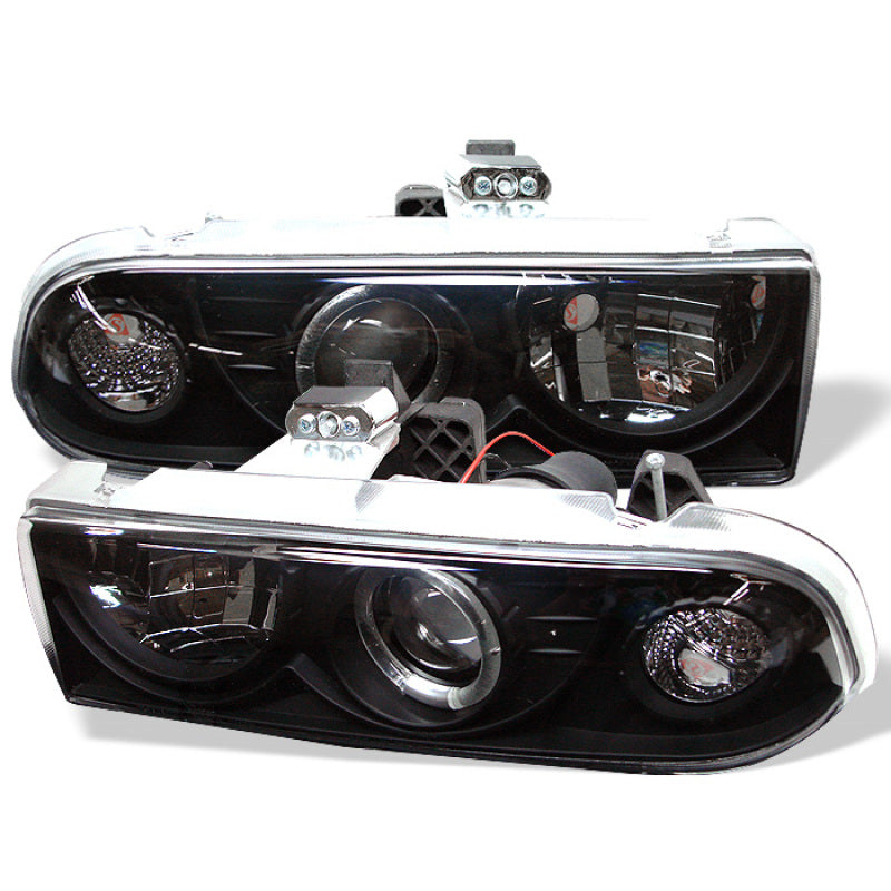 Spyder Chevy S10 98-04 Projector Headlights LED Halo Blk - Low H1 PRO-YD-CS1098-BK 5009524 5009524 Photo - Primary