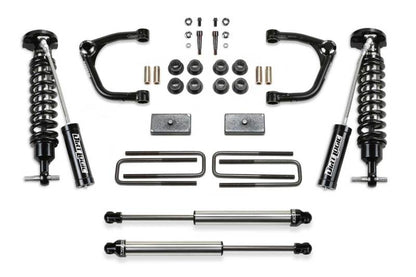 Fabtech 19-20 GM C/K1500 2WD/4WD Diesel 3in UCA System w/DL 2.5 Resi Coilovers & Rear DL Shocks K1168DL K1168DL Photo - Primary