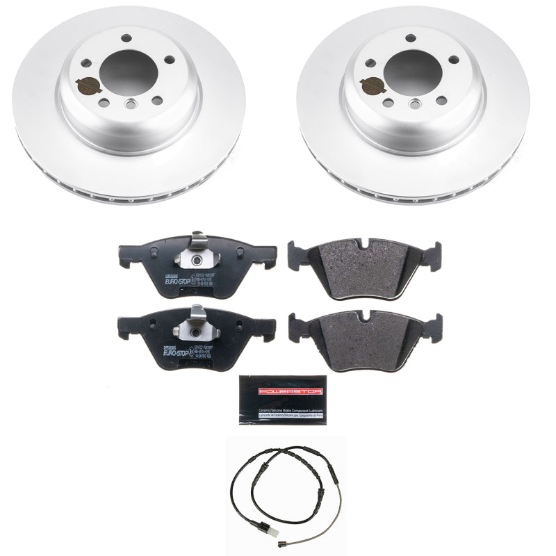 PowerStop Power Stop 09-16 BMW Z4 Front Euro-Stop Brake Kit ESK5691 ESK5691 Photo - Primary