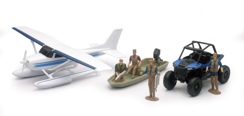 New Ray Toys Xtreme Adventure with Polaris RZR and Float Plane Set SS-05716 SS-05716 User 1