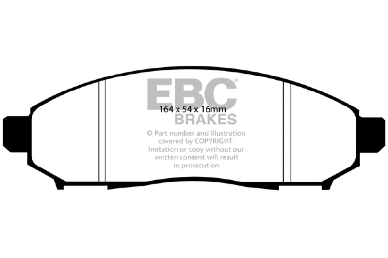 EBC Disc Brake Pad Set DP61747 Photo - Primary