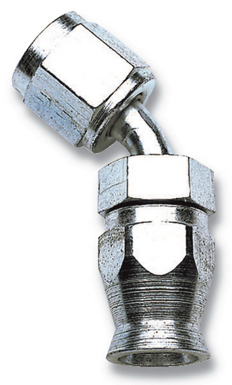 Russell -6 AN PowerFlex 45° Hose End (Endura Finish) 620411 Photo - Primary
