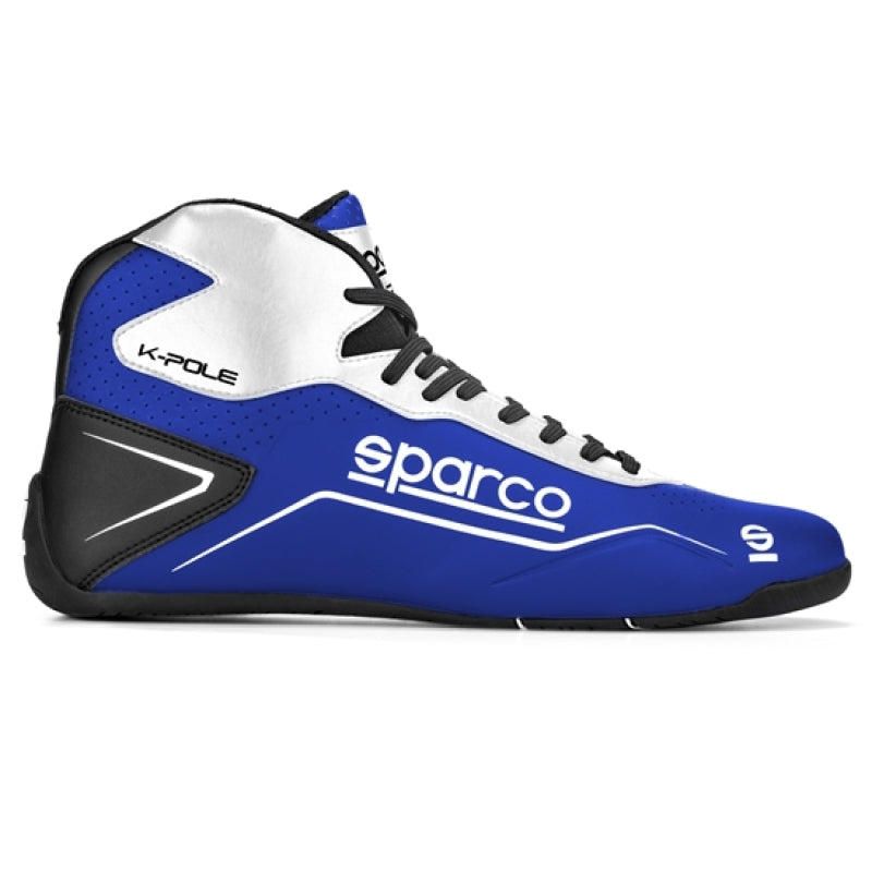 Sparco Shoe K-Pole 47 BLU/WHT 00126947BMBI 00126947BMBI Photo - Primary