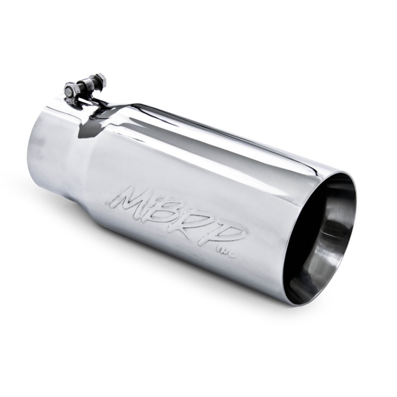 MBRP Universal Tip 5 O.D. Dual Wall Straight 4 inlet 12 length T5049 Photo - Primary