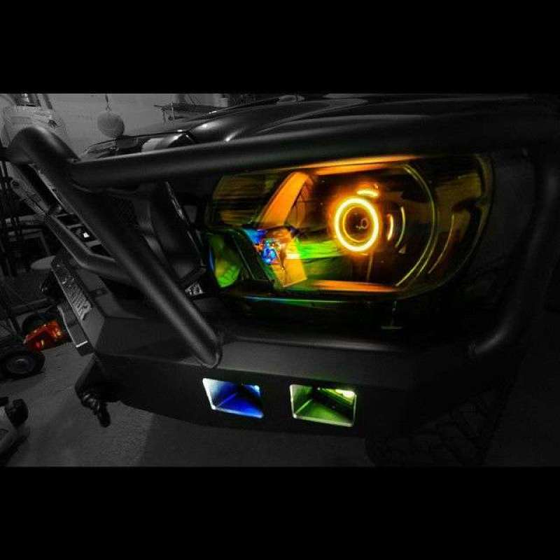 Road Armor 12-15 Toyota Tacoma Stealth Front Winch Bumper w/Lonestar Guard - Tex Blk 905R5B 905R5B Photo - Primary