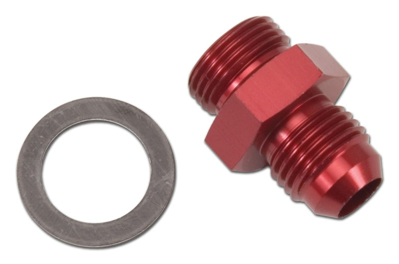 Edelbrock -6 AN Fitting - for  square-bore & Carter AFB carbs (5/8"-20) 8087 Photo - Primary