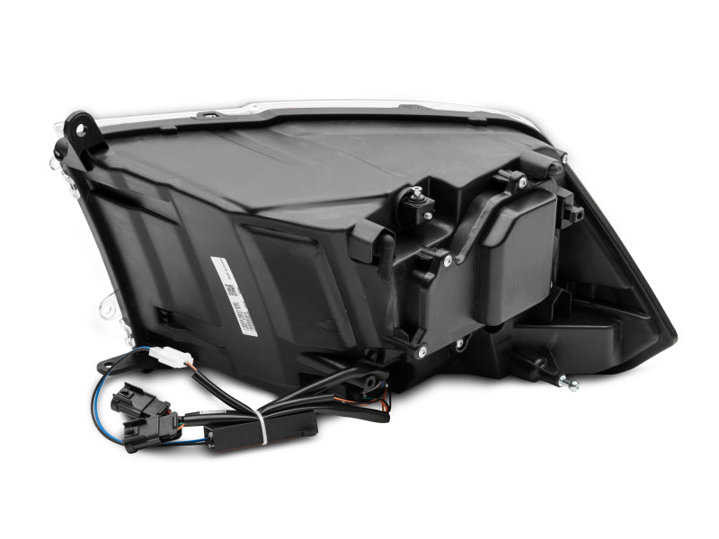 Raxiom 09-18 Dodge RAM 1500 LED Halo Headlights w/Switchback Turn Signals- Blk Housing (Clear Lens) R111518 R111518 Photo - Close Up