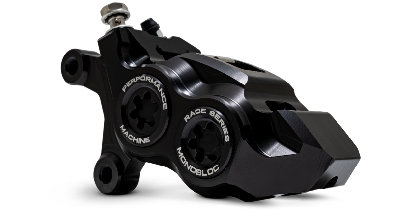 Performance Machine 08-23 FL,18-24 M8 Softail,06-17 VRod 137x4B Rce Series Monobloc Caliper Left BLK 0053-2957-MB 0053-2957-MB User 1