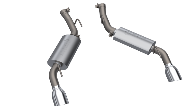 QTP 14-15 Chevrolet Camaro SS 6.2L 304SS AR3 Axle Back Exhaust w/4.5in Tips 600114 600114 Photo - Primary