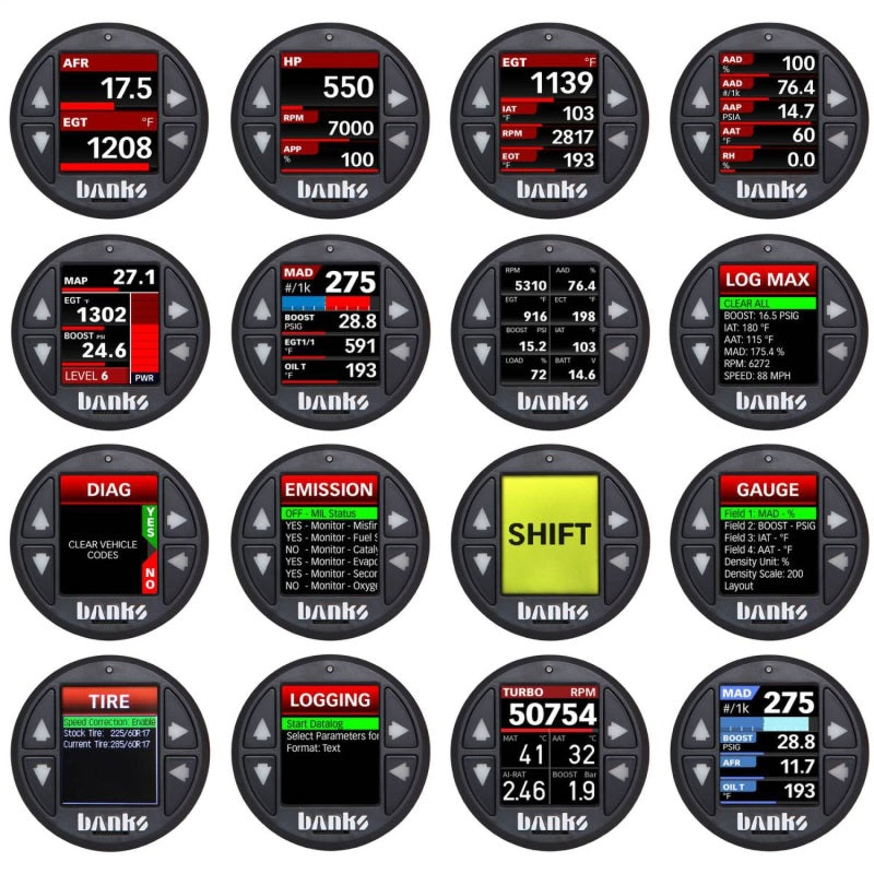 Banks Power 17-19 Ford F250/F350 6.7L PowerStroke Derringer Tuner (Gen 2) w/ 1.8 iDash DataMonster 66795 66795 Photo - Unmounted
