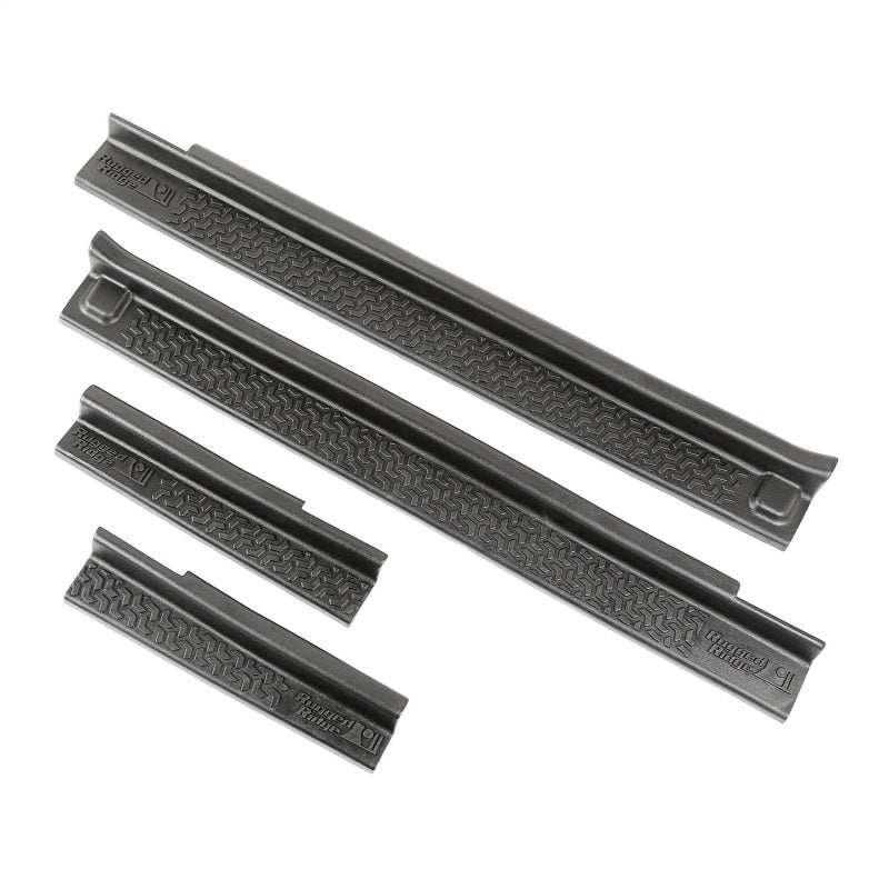 Rugged Ridge All Terrain Entry Guard Kit;07-18 Jeep Wrangler JKU 11216.21 Photo - Primary