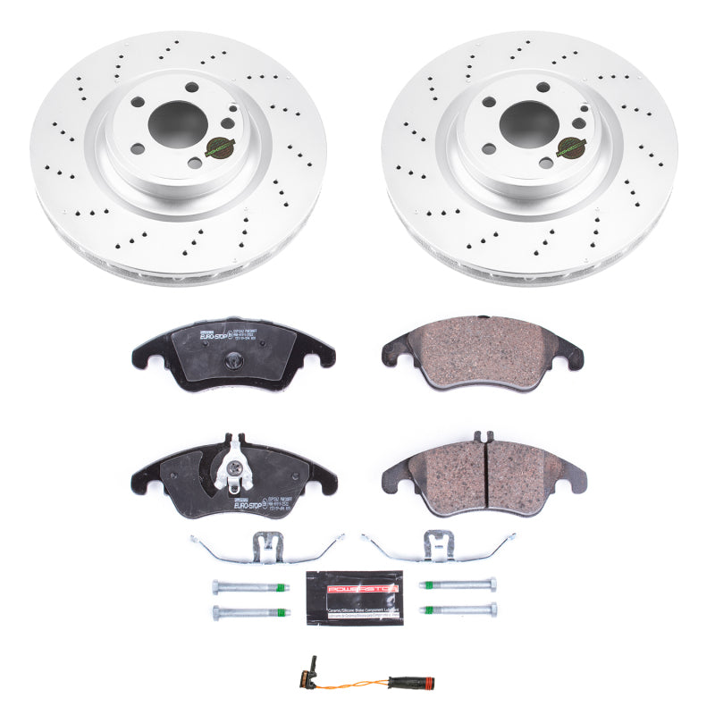 PowerStop Power Stop 17-18 Mercedes-Benz SLC300 Front Euro-Stop Brake Kit ESK6893 ESK6893 Photo - Primary