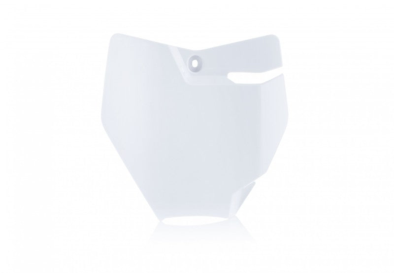 Acerbis 16-23 KTM SX65/ 21-23 GasGas MC65 Front Number Plate - 20 White 2449406811 2449406811 Photo - Primary