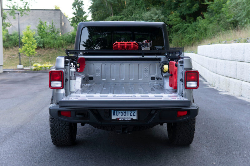BuiltRight Industries 2020+ Jeep Gladiator Rear Drivers Bedside Rack 102111 102111 Photo - lifestyle view
