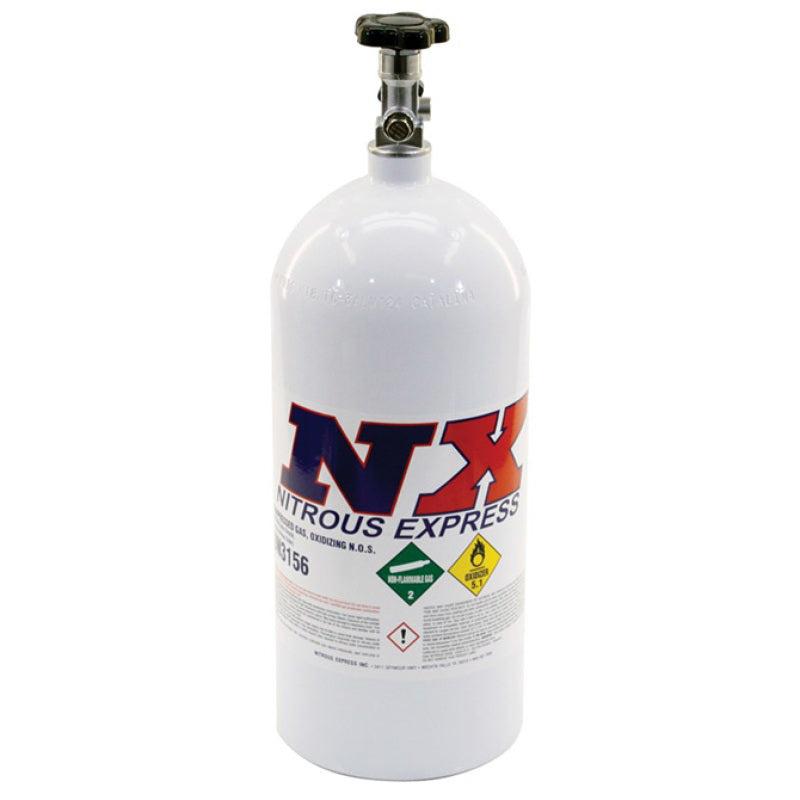 Nitrous Express 10lb Bottle w/Mainline Valve (6.89 Dia x 20.19 Tall) ML11100 ML11100 Photo - Primary