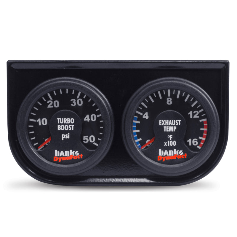 Banks Power 98-02 Dodge 5.9L (w/ New AutoMind) Dynafact Elect Gauge Assembly 64504 64504 Photo - Primary