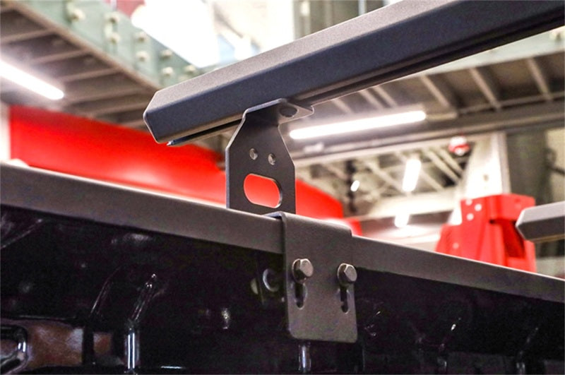 Dee Zee Deezee 16-23 Nissan Titan Cargo Management Universal Hex Series Cross Rails Bolt Pack DZ99780BPN DZ99780BPN Photo - Mounted