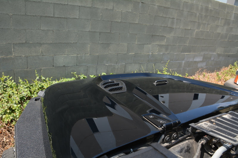 DV8 Offroad 07-18 Jeep Wrangler JK Rubicon 10th Anniversary Replica Hood HDMB07-TA HDMB07-TA Photo - Mounted