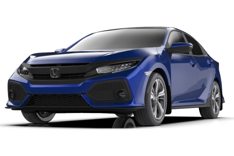 Rally Armor 2017-2019 Civic Sport Touring Black Mud Flap Blue Logo MF51-UR-BLK/BL User 1
