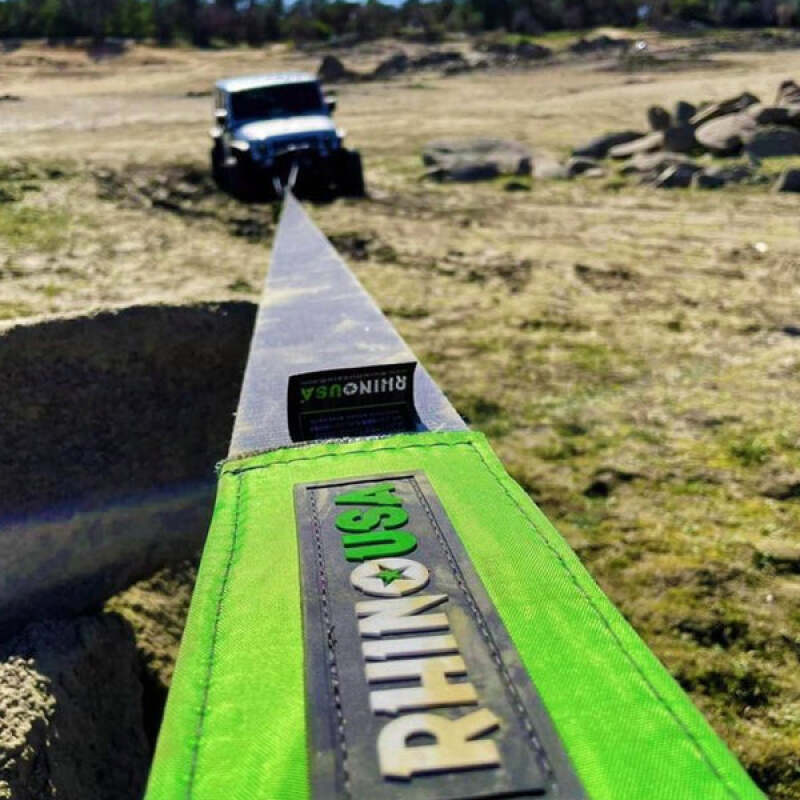 Rhino USA Recovery Tow Strap 4Inx30Ft (Black) TOWSTRAP-430 TOWSTRAP-430 User 5
