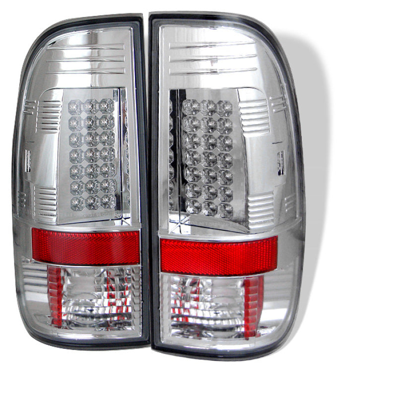 Spyder Ford F150 side 97-03/F250/350/450 Super Duty 99-07 LED Tail Lights Chrm ALT-YD-FF15097-LED-C 5003478 5003478 Photo - Primary