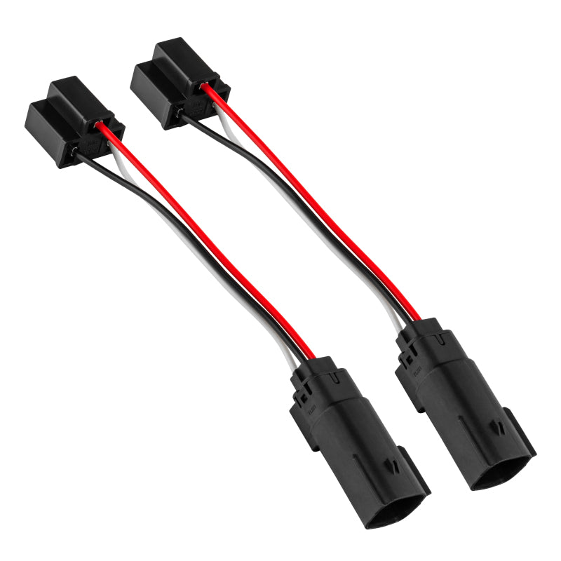 ORACLE Lighting Oracle Jeep Wrangler JL Plug & Play H4 Headlight Wiring Adapter (Pair) 5844-504 5844-504 Photo - Mounted