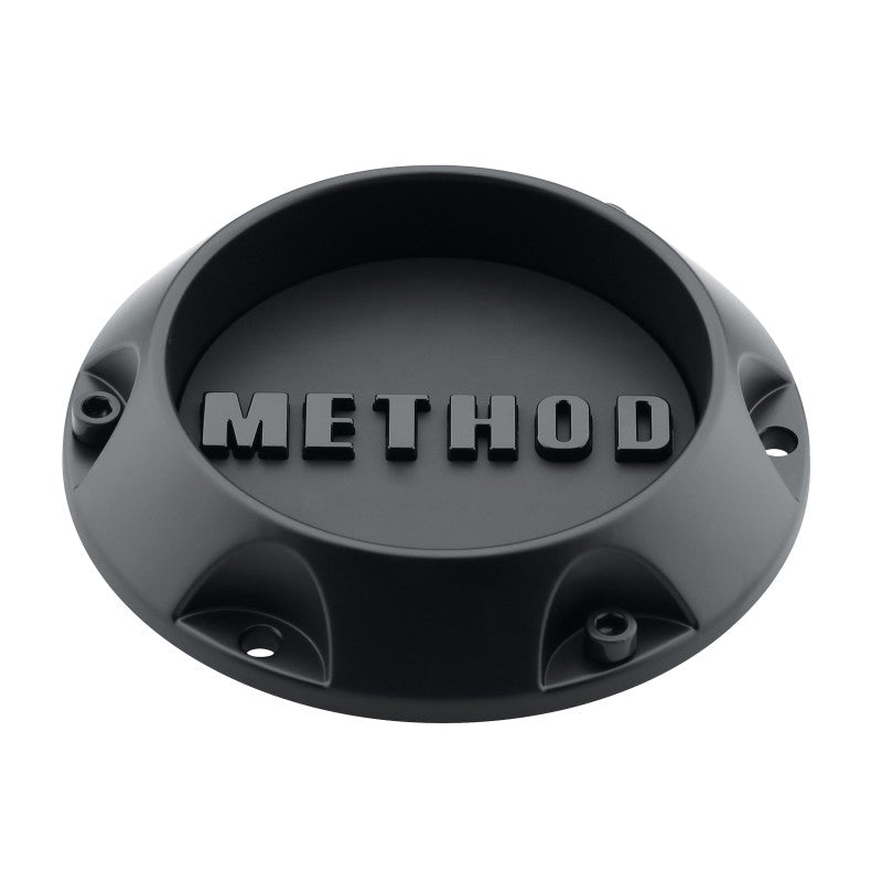 Method Wheels Method Cap 1717 - 138mm - Black - Screw On CP-1717B138-B