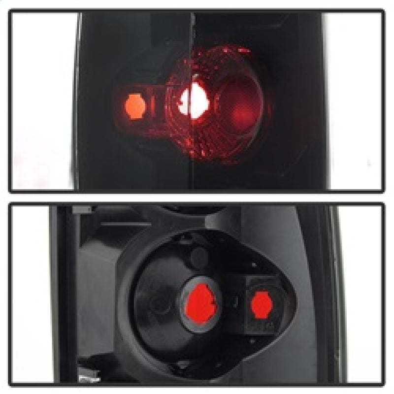 Spyder Cadillac Escalade 02-06 Euro Tail Lights Black Smoke ALT-YD-CE02-BSM 5084378 5084378 Photo - Unmounted