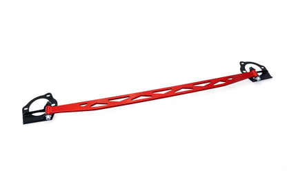 HPS Performance Front Strut Bar 2017-2025 Honda Civic Type R, Red 42-113R