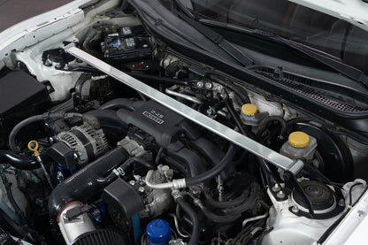 HPS Performance Front Strut Bar 2013-2016 Scion FRS ZN6, Polished 42-121P