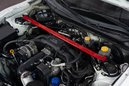HPS Performance Front Strut Bar 2013-2016 Scion FRS ZN6, Red 42-121R