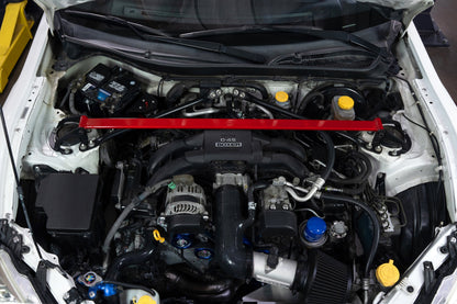 HPS Performance Front Strut Bar 2017-2020 Toyota 86 ZN6, Red 42-121R