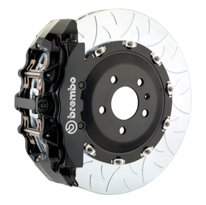 Brembo 06-12 S3 (8P) Front GTS BBK 6 Piston Cast 380x34 2pc Rotor Slotted Type-3-Black HA 1N3.9011AS 1N3.9011AS Photo - Primary