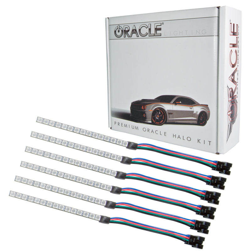 ORACLE Lighting Oracle 15-17 Ford Mustang V6/GT/Shelby DRL Upgrade w/ Halo Kit - ColorSHIFT w/o Controller 2267-334 2267-334 Photo - out of package