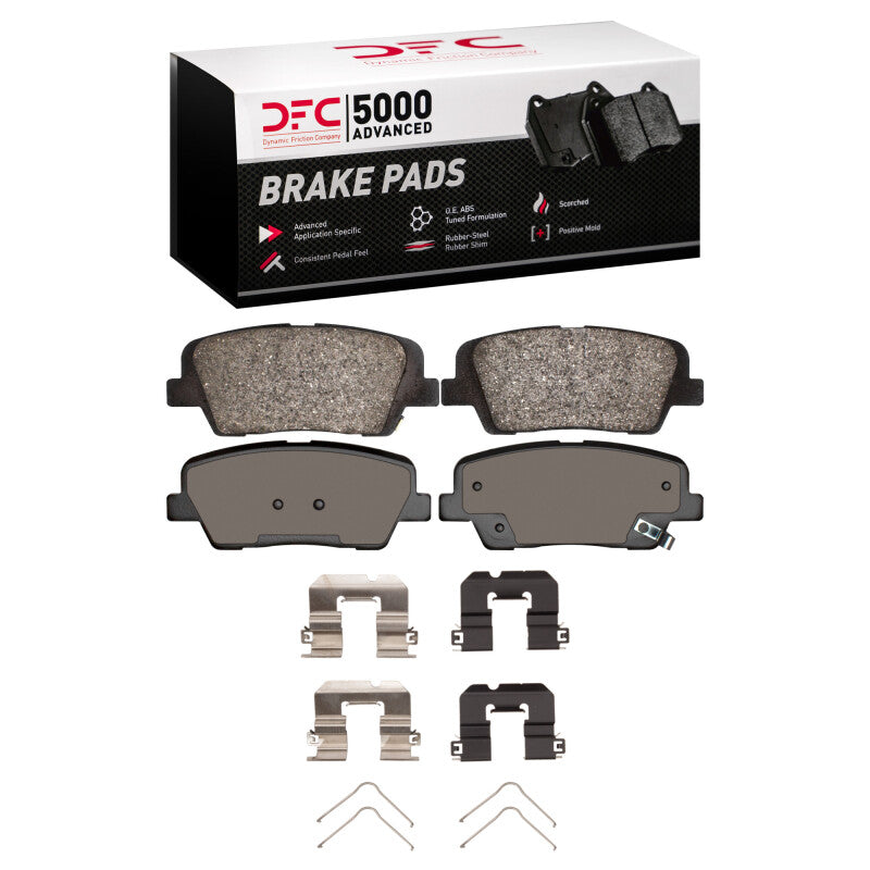 DFC DFC 5000 Advanced Ceramic Brake Pads Brakes, Rotors & Pads Brake Pads - OE main image