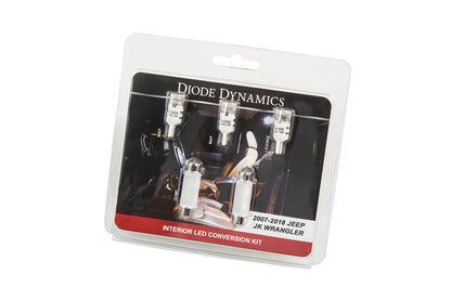 Diode Dynamics Wrangler JK 4dr Interior Kit Stage 2 - Cool - White DD0364 DD0364 Photo - Primary