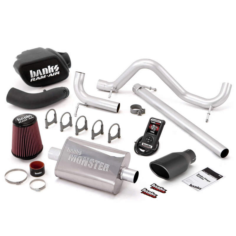 Banks Power 07-11 Jeep 3.8L Wrangler - 2dr Stinger Sys w/ AutoMind - SS Single Exh 51339-B Photo - Primary