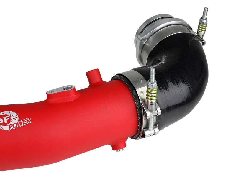 aFe 2020 Toyota Supra 3.0L 3in Red Intercooler Tube - Hot 46-20398-R 46-20398-R Photo - Unmounted