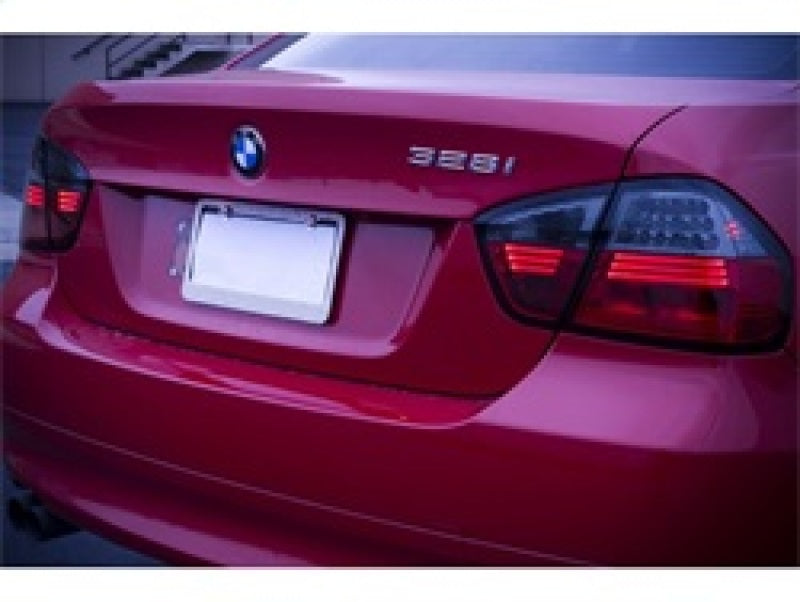 Spyder BMW E90 3-Series 06-08 4Dr LED Tail Lights Red Smoke ALT-YD-BE9006-LED-RS 5000910 5000910 Photo - Mounted
