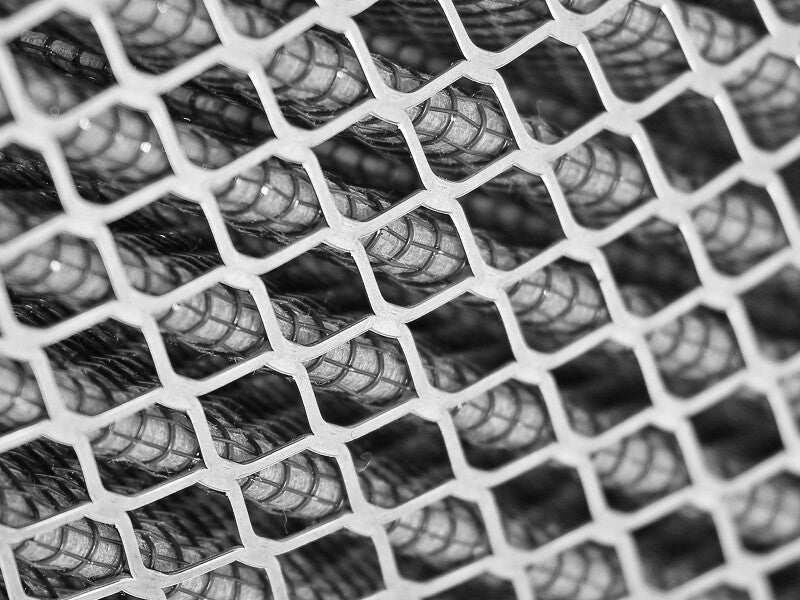 aFe Magnum FLOW Pro DRY S Air Filter (6.75x5)in F x (9.25x7.5)in B x (7.75x6)in T x 18in H 24-90202D 24-90202D Photo - Close Up