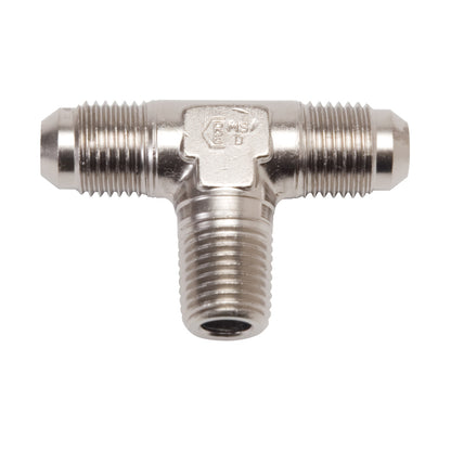 Russell -3 AN Flare to Pipe Tee Adapter (Endura Finish) 661061 Photo - Primary