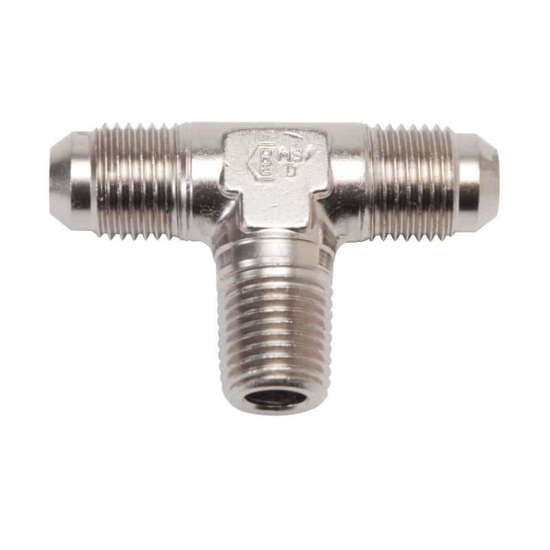 Russell -3 AN Flare to Pipe Tee Adapter (Endura Finish) 661061 Photo - Primary